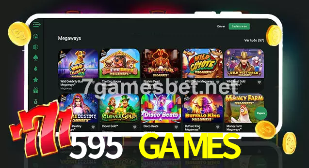 595 GAMES aplicativo